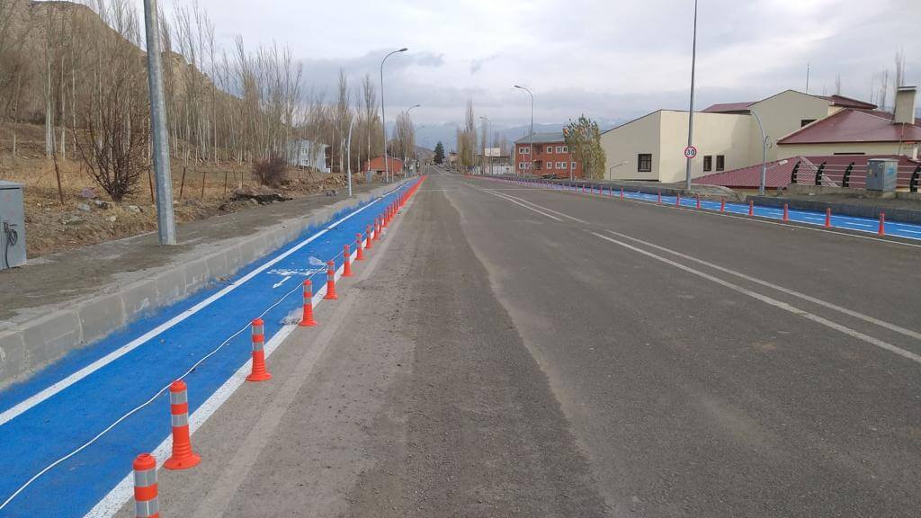 Erzurum Narman Bisiklet Yolu Yapımı İşi